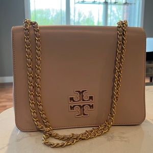 Blush pink Tory Burch adjusts crossbody - great condition